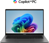 Asus VivoBook S14 S3407QA-KP003W - 14" 2,5K, Snapdragon X - X1 26 100, 16GB, 512GB SSD, Microsoft Windows 11 Home - Szürke Laptop 3 év garanciával
