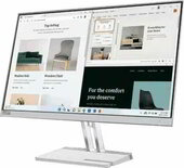 Lenovo ThinkVision L27e-40 Monitor (67ACKAC4EU) - 27" WLED 1920X1080,16:9, 3000:1, 300cd/m2, 6ms, HDMI,VGA, VESA 1 év garancia, Fehér színben