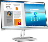 Lenovo ThinkVision L27-40 Monitor (67ABKAC4EU) - 27" WLED 1920X1080,16:9, 3000:1, 300cd/m2, 4ms, HDMI,VGA, VESA 3 év garancia, Fehér színben
