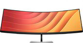 HP E45c G5 DQHD ívelt monitor (6N4C1E9) - 44.5" WLED 5120x1440 ,32:9, 1500:1, 400cd/m2, 1ms, HDMI,VGA, VESA USB-C konferenciamonitor 1 év garancia, Fekete színben