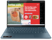 Lenovo Yoga 7 2 in 1 83JR002HHV - 14" WUXGA Touch, Ryzen AI 5-340, 16GB, 512GB SSD, DOS - Zöldeskék Átalakítható Laptop 3 év garanciával