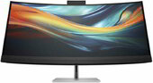 HP Pro 740pm Monitor (8Y2R2AA) - 39.7" WLED 5120x2160 ,21:9, 1000:1, 300cd/m2, 5ms, HDMI,DP, VESA USB-C konferenciamonitor 1 év garancia, Ezüst színben