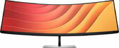 HP E45c G5 DQHD ívelt monitor (6N4C1E9) - 44.5" WLED 5120x1440 ,32:9, 1500:1, 400cd/m2, 3ms, HDMI,DP, VESA USB-C konferenciamonitor 3 év garancia, Fekete színben