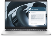 Dell Pro 16 Plus BTO102_PB16250_EMEA - 16" FullHD+, Core Ultra 7-265U, 32GB, 512GB SSD, Microsoft Windows 11 Professional - Ezüst Üzleti Laptop 3 év garanciával