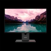 Lenovo ThinkVision T24-40 Monitor (64A4MATXEU) - 23,8" 1920X1080,16:9, 1500:1, 250cd/m, 4ms, HDMI,usb-c DP,VGA, VESA, 3 év garancia, Fekete színben