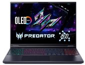 Acer Predator Helios Neo PHN16-73-98D4 - 16" WQXGA, Core Ultra 9-275HX, 32GB, 1TB SSD, nVidia GeForce RTX 5070TI 12GB, DOS - Fekete Gamer Laptop 3 év garanciával