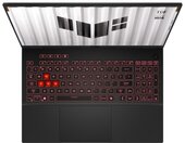Asus TUF Gaming A16 (FA608PM-QT017) - 16" WQXGA 165Hz, Ryzen 9-8940HX, 32GB, 1TB SSD, nVidia GeForce RTX 5060 8GB, DOS - Fekete Gamer Laptop 3 év garanciával