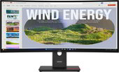 Lenovo 34" ThinkVision T34WD-40 Monitor (64AEGAT1EU) - 34,8", 3440X1440 ,21:9, 1500:1, 250cd/m, 4ms, HDMI,usb-c DP, VESA, 3 év garancia, Fekete színben