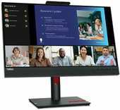 Lenovo ThinkVision T24V-30 Monitor (63D8MAT3EU) - 23.8" WLED 1920X1080,16:9, 1000:1, 250cd/m2, 6ms, HDMI,DP, VESA 3 év garancia, Fekete színben
