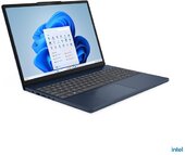 Lenovo IdeaPad Slim 3 83K100H8HV - 15.1" WQXGA, Core i5-13420H, 24GB, 512GB SSD, DOS - Kék Laptop 3 év garanciával