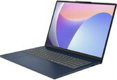 Lenovo IdeaPad Slim 3 - 83K7007DHV - 15.1" WQXGA, AMD Ryzen 5 7535HS, 24GB, 1TB SSD, DOS - Kék Laptop 3 év garanciával