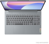 Lenovo IdeaPad Slim 3 82X700GLHV - 15.6" FullHD, Core i3-1315U, 8GB, 256GB SSD, DOS - Sarkvidéki szürke Laptop 3 év garanciával