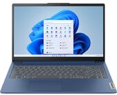 Lenovo IdeaPad Slim 3 (Gen8) 82XQ00TUHV - 15.6" FullHD, Ryzen 5 7520U , 8GB, 512GB SSD, DOS - Örvénykék Laptop 3 év garanciával