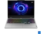 Lenovo LOQ 15 83JE00QNHV - 15.6" FullHD, Core i7-13700HX, 24GB, 1TB SSD, nVidia GeForce RTX 5050 8GB, DOS - Szürke Gamer Laptop 3 év garanciával
