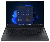 Lenovo ThinkPad E16 (G3) 22AY0022HV - 16.0" WQXGA, Intel Core Ultra 5 226V, 16GB, 512GB SSD, DOS - Fekete Üzleti Laptop 3 év garanciával