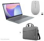 Lenovo IdeaPad Slim 3 82XB00JXHB - 15.6" FullHD, Intel-N100, 8GB, 128GB UFS, Microsoft Windows 11 Home S - Sarkvidéki szürke Laptop
