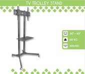 Techly 30"-65" LCD TV/Monitor Tartó Állvány Fekete