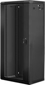 Lanberg 19" fali rack szekrény 27 U 600x450mm - fekete