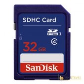 Sandisk 32GB SDHC Class 4 memória kártya