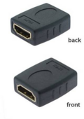 Sbox HDMI F - HDMI F Adapter Fekete