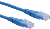 Roline UTP Cat6 patch kábel - Kék - 2m