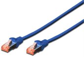 Digitus S-FTP CAT6 Patch kábel 1m Kék