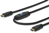 Assmann HDMI M - HDMI M Adapterkábel (ethernet) Fekete 10m