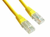 Gembird UTP kat.5e RJ45 patch kábel, 0.5m, sárga