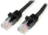 Startech UTP CAT5E patch kábel 1m Fekete