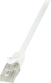 LogiLink CAT6 U/UTP Patch Cable EconLine AWG24 white 3,00m