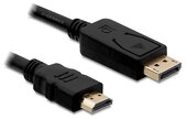 Delock Cable Displayport male > HDMI male 2m