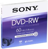 Sony mini DVD-RW AccuCore DS Újraírható mini DVD lemez.Tok