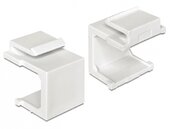 Delock 86314 Keystone fedél - Fehér