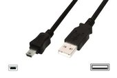 Assmann USB A /miniUSB B kábel 1m