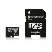 Transcend 64GB micro SDHC10 U1 Card Premium