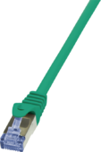 LogiLink CAT6A S/FTP Patch Cable PrimeLine AWG26 PIMF LSZH green 5,00m