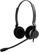 Jabra BIZ™ 2300 Duo Type: 82 E-STD Headset - Fekete