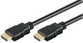 M-CAB 7003019 HDMI 2.0 W/E kábel 1m Fekete
