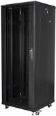Lanberg 19" szabadonálló rack szekrény 32U/600x600mm - fekete