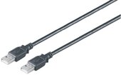 M-CAB 7000714 USB 2.0 összekötő kábel 1.8m - Fekete
