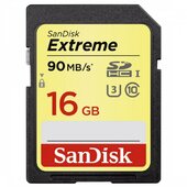 SanDisk 16GB SDHC Extreme UHS-I - Memóriakártya