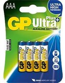 GP UltraPlus 24AUP 4db/blister alkáli mikró (AAA) elem