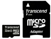 Transcend 32GB micro SDHC10 Card