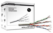Digitus sodrott érpárú installációs kábel UTP, CAT 6, LSOH 305M Szürke
