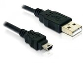 Delock kamera kábel USB 2.0 - USB-B mini 5 tűs apa-apa