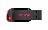 Sandisk 32GB Cruzer Blade USB2.0 pendrive - Fekete/piros