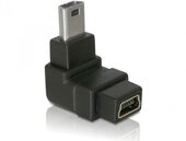 Delock USB mini B M/F adapter 90°