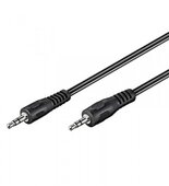 Gambird audio kábel, stereo, Jack 3,5mm (apa) - Jack 3,5mm (apa) 1.2m