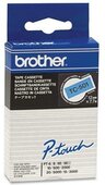Brother Festékszalag TC501 P-Touch, 12mm kék alapon fekete