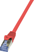 LogiLink CAT6A S/FTP Patch Cable PrimeLine AWG26 PIMF LSZH red 1,00m